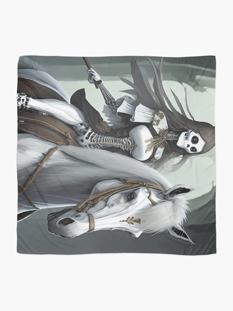 Thumbnail 2 of 3, Scarf, Skeleton Rider designed and sold by RaF71PrO.
