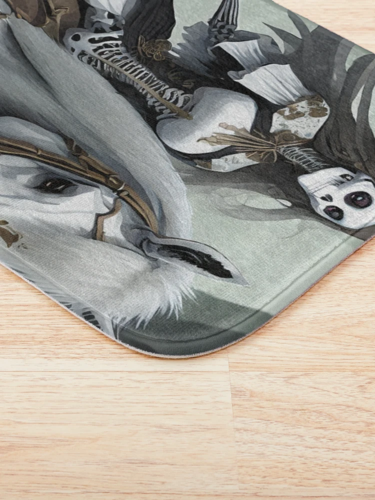 Thumbnail 3 of 6, Bath Mat, Skeleton Rider designed and sold by RaF71PrO.