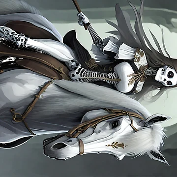Artwork thumbnail, Skeleton Rider by RaF71PrO