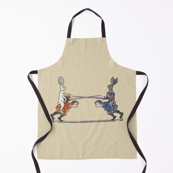 Item preview, Medieval Marginalia Crazy Joust Atop Humans designed and sold by MargiKnights.