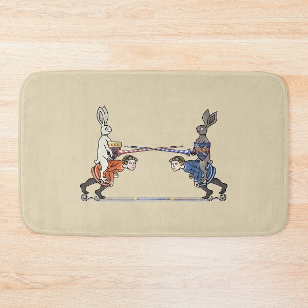 Item preview, Medieval Marginalia Crazy Joust Atop Humans designed and sold by MargiKnights.