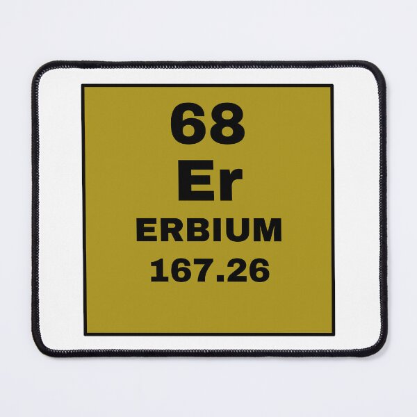 Item preview, Periodic Table Of Elements - 68 (Er) Erbium designed and sold by ArtsyCity.