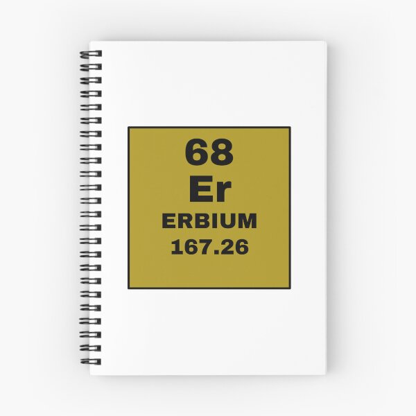 Item preview, Periodic Table Of Elements - 68 (Er) Erbium designed and sold by ArtsyCity.