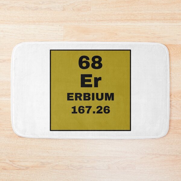 Item preview, Periodic Table Of Elements - 68 (Er) Erbium designed and sold by ArtsyCity.