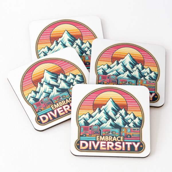 Item preview, Nostalgic Diversity Peaks designed and sold by Belarte.shop.