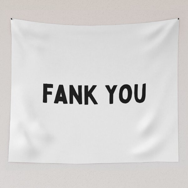 Item preview, I Said Fank You Everyone - Funny British Accent designed and sold by FociCreate.