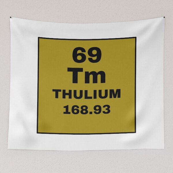 Item preview, Periodic Table Of Elements - 69 (Tm) Thulium designed and sold by ArtsyCity.