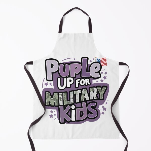 Item preview, Purple Up For Military Kids designed and sold by Zibis09.