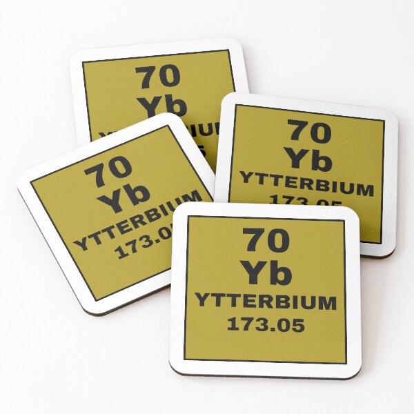Item preview, Periodic Table Of Elements - 70 (Yb) Ytterbium designed and sold by ArtsyCity.