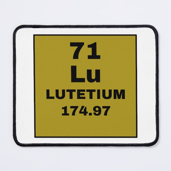 Item preview, Periodic Table Of Elements - 71 (Lu) Lutetium designed and sold by ArtsyCity.