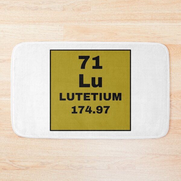Item preview, Periodic Table Of Elements - 71 (Lu) Lutetium designed and sold by ArtsyCity.