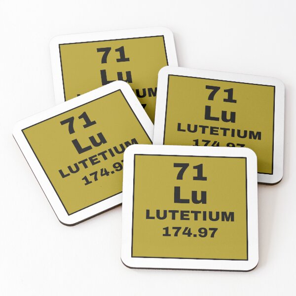 Item preview, Periodic Table Of Elements - 71 (Lu) Lutetium designed and sold by ArtsyCity.