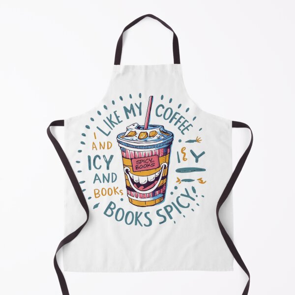 Item preview, I Like My Coffee Icy And My Books Spicy designed and sold by ZIZZO 22.