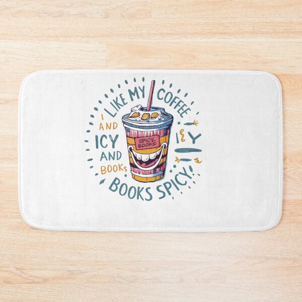 Item preview, I Like My Coffee Icy And My Books Spicy designed and sold by ZIZZO 22.