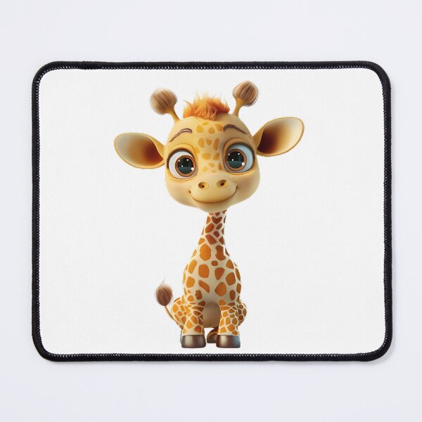 Item preview, Cute 3D Cartoon Giraffe designed and sold by Lumora.Studio.