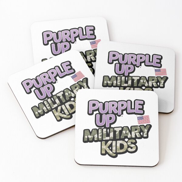 Item preview, Purple Up For Military Kids designed and sold by Zibis09.