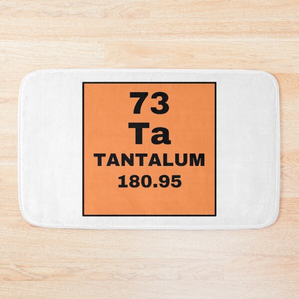 Item preview, Periodic Table Of Elements - 73 (Ta) Tantalum designed and sold by ArtsyCity.