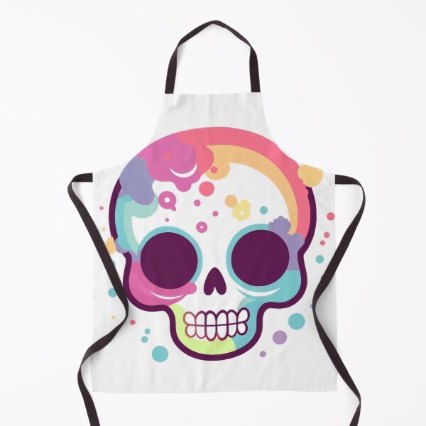 Item preview, Colorful and Charming skull designed and sold by Digitmania1.
