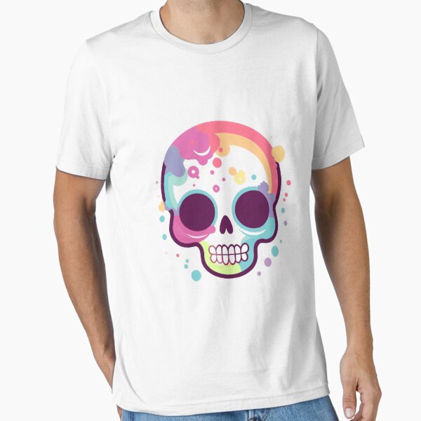 Item preview, Colorful and Charming skull designed and sold by Digitmania1.