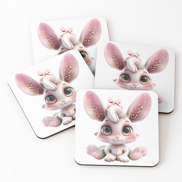 Item preview, Cute 3D Cartoon Bunny Rabbit designed and sold by Lumora.Studio.