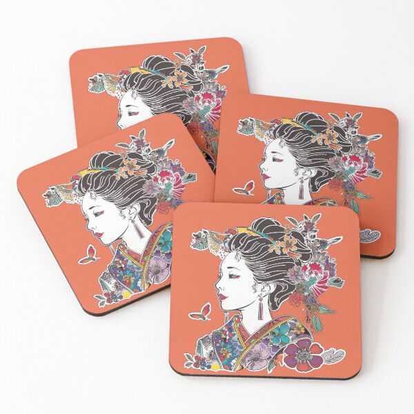 Item preview, Japanese Maiko Illustration designed and sold by kansaikate.
