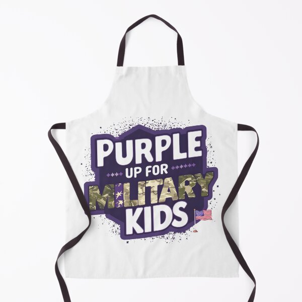 Item preview, Purple Up For Military Kids designed and sold by Zibis09.