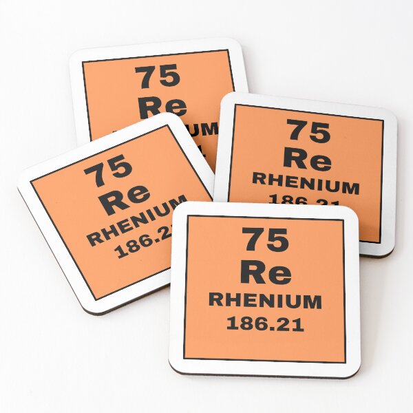 Item preview, Periodic Table Of Elements - 75 (Re) Rhenium designed and sold by ArtsyCity.