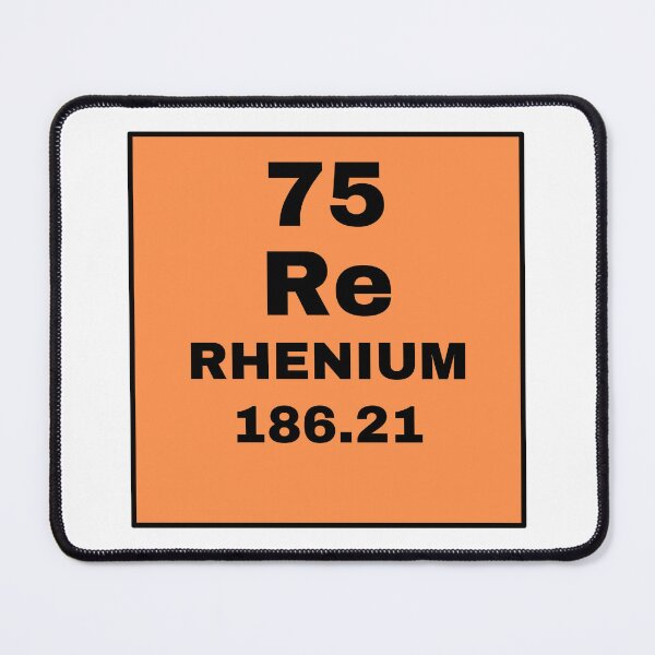 Item preview, Periodic Table Of Elements - 75 (Re) Rhenium designed and sold by ArtsyCity.