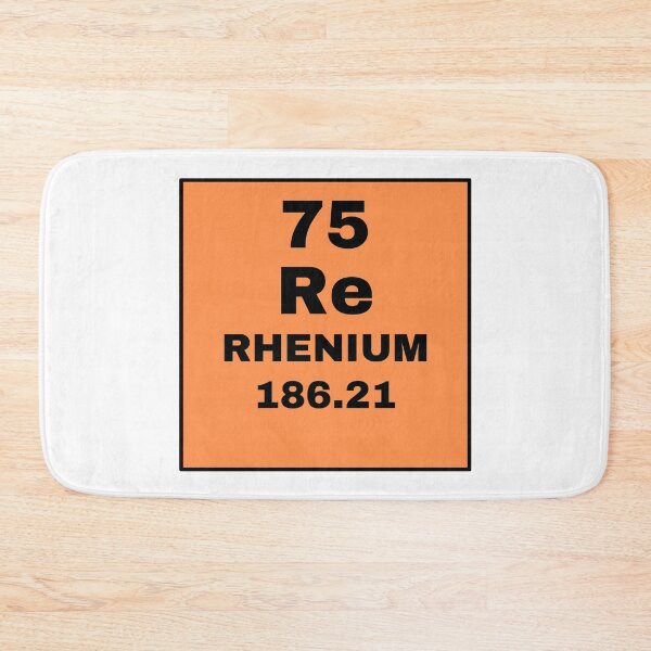 Item preview, Periodic Table Of Elements - 75 (Re) Rhenium designed and sold by ArtsyCity.