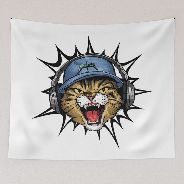 Item preview, MetalliCAT designed and sold by NickTaroDesign.