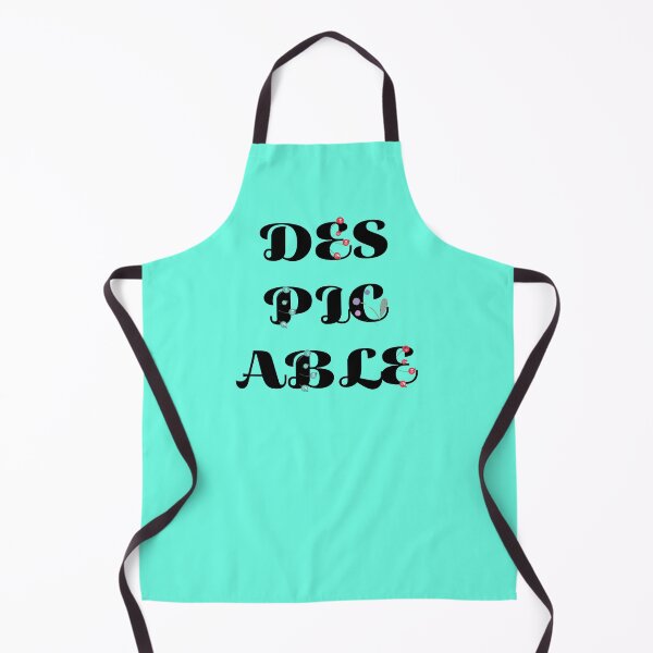 Item preview, Despicable word typography designed and sold by Nonsense and Relish.