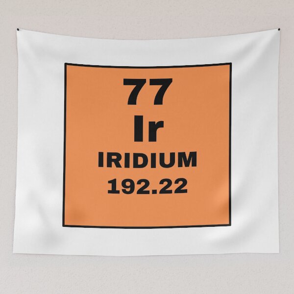 Item preview, Periodic Table Of Elements - 77 (Ir) Iridium designed and sold by ArtsyCity.