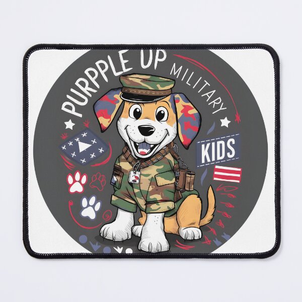 Item preview, Purple Up For Military Kids designed and sold by Zibis09.