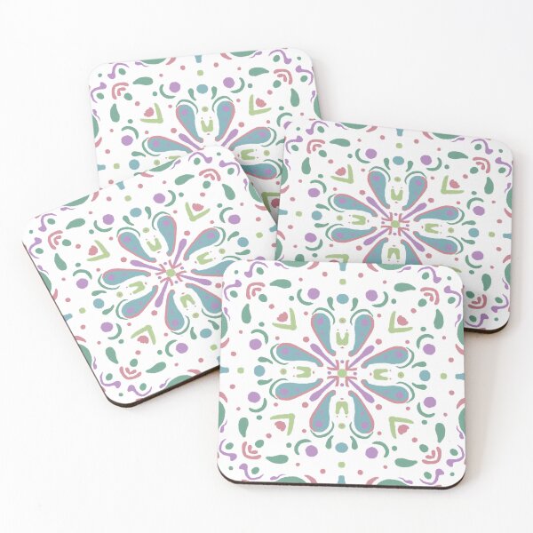 Item preview, Repeating Colorful Mandala Design - Pastel Daze designed and sold by mikaylawiser.