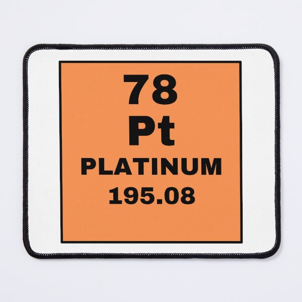 Item preview, Periodic Table Of Elements - 78 (Pt) Platinum designed and sold by ArtsyCity.