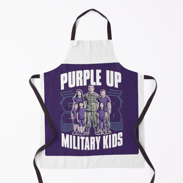 Item preview, Purple Up For Military Kids designed and sold by Zibis09.