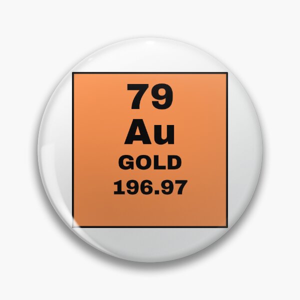 Item preview, Periodic Table Of Elements - 79 (Au) Gold designed and sold by ArtsyCity.