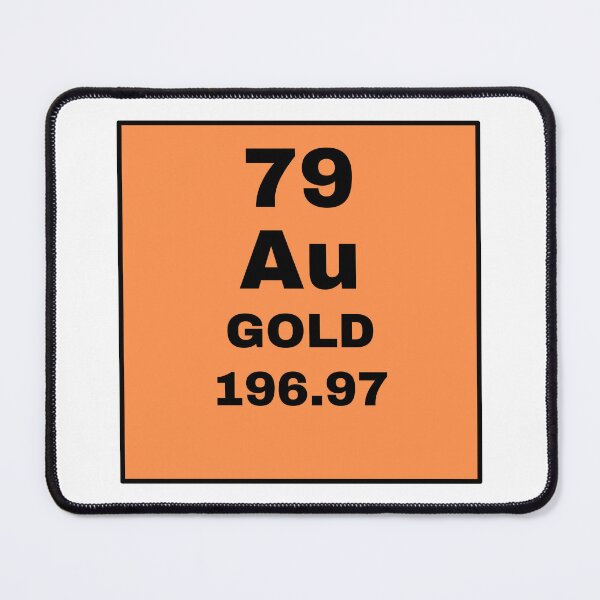 Item preview, Periodic Table Of Elements - 79 (Au) Gold designed and sold by ArtsyCity.