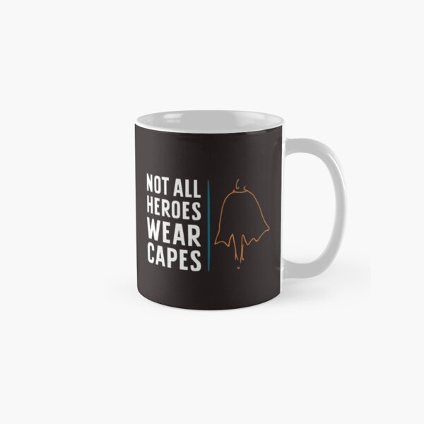 Item preview, Typographie Expressions not all heroes wear capes designed and sold by Imaginarium of Chaos falcon88 .