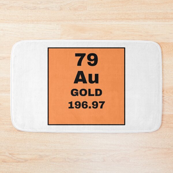 Item preview, Periodic Table Of Elements - 79 (Au) Gold designed and sold by ArtsyCity.