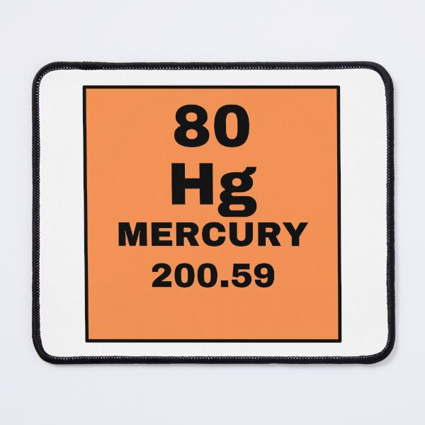 Item preview, Periodic Table Of Elements - 80 (Hg) Mercury designed and sold by ArtsyCity.