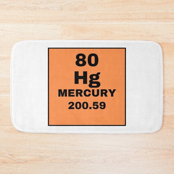 Item preview, Periodic Table Of Elements - 80 (Hg) Mercury designed and sold by ArtsyCity.