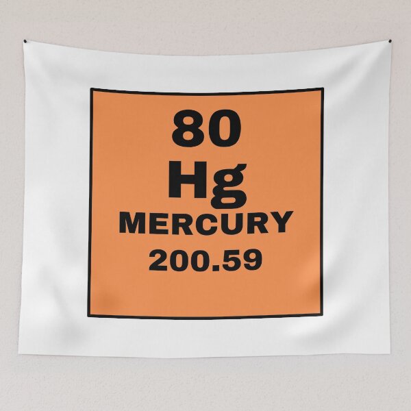 Item preview, Periodic Table Of Elements - 80 (Hg) Mercury designed and sold by ArtsyCity.