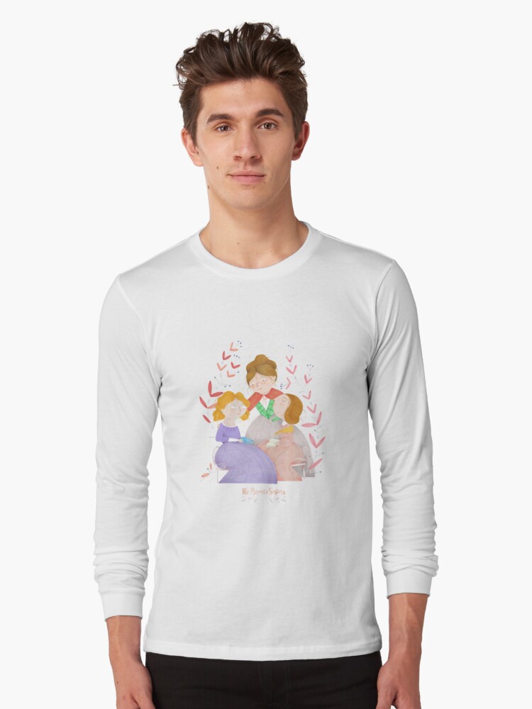 Imagen 1 de 5, Camiseta de manga larga con la obra The Brontë Sisters, diseñada y vendida por beabgv.