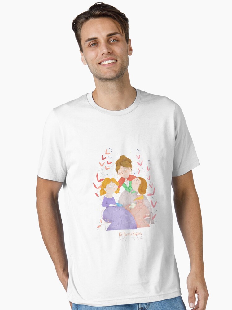 Imagen 1 de 7, Camiseta esencial con la obra The Brontë Sisters, diseñada y vendida por beabgv.