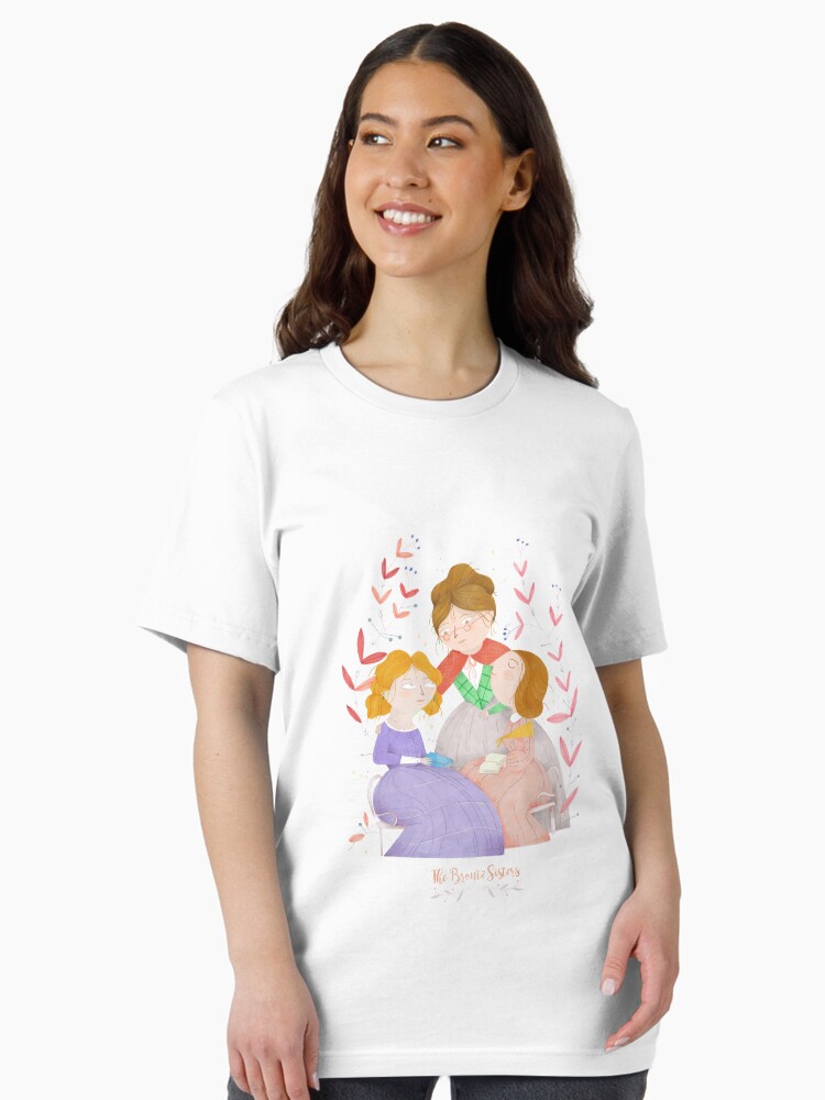 Imagen 2 de 7, Camiseta esencial con la obra The Brontë Sisters, diseñada y vendida por beabgv.