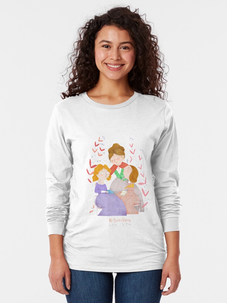 Imagen 2 de 5, Camiseta de manga larga con la obra The Brontë Sisters, diseñada y vendida por beabgv.