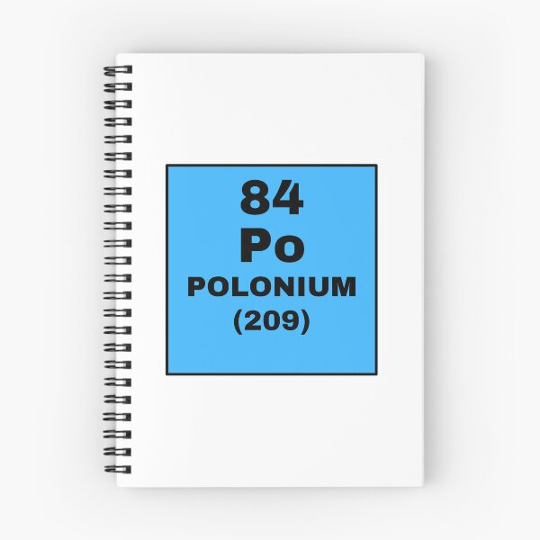 Item preview, Periodic Table Of Elements - 84 (Po) Polonium designed and sold by ArtsyCity.