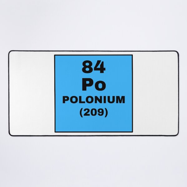 Item preview, Periodic Table Of Elements - 84 (Po) Polonium designed and sold by ArtsyCity.