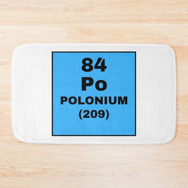 Item preview, Periodic Table Of Elements - 84 (Po) Polonium designed and sold by ArtsyCity.